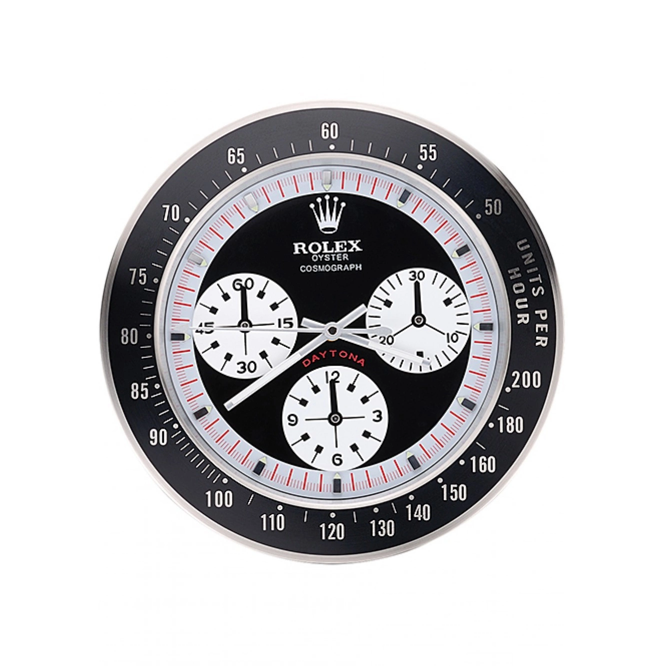 Aaa replica watch Rolex Daytona Cosmograph Clock Wall 622480 Black-Red 0702